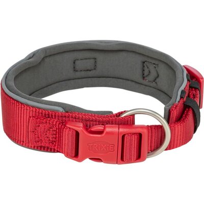 Ogrlica za pse 33-42cm Premium extra wide red TRIXIE 1995603