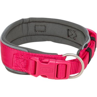 Ogrlica za pse 53-62cm Premium extra wide fuchsia TRIXIE 1995911