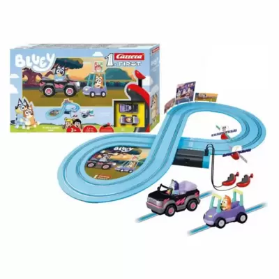 Carrera FIRST Bluey & Bingo Trkačka Staza na Baterije