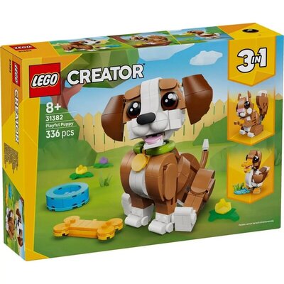 LEGO® Creator 3 u 1 Razigrano štene - komplet za sklapanje, 31382