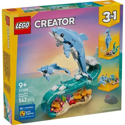 LEGO Creator 3 u 1 Morske životinje - Prelepi delfini (31385)
