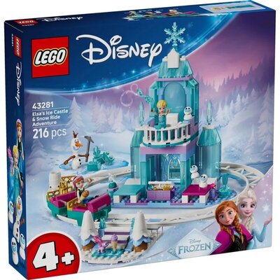 LEGO Disney Princess Elzin ledeni dvorac i sanke 43281