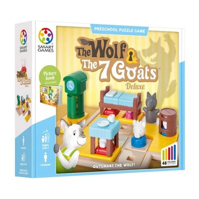 Smart Games Vuk i sedam jarića Deluxe – edukativna logička igra