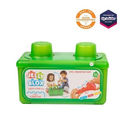 JELLY BLOX Stash 'N Stack - senzorne kocke za građenje sa kutijom za odlaganje