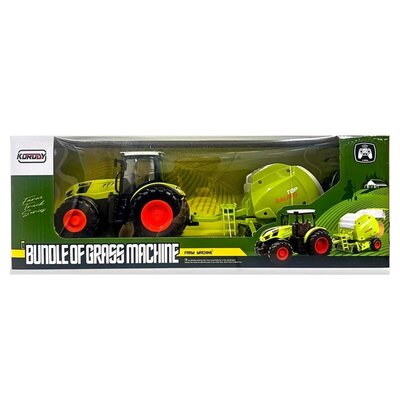 Best Luck Starwood RC traktor sa prikolicom za baliranje sena