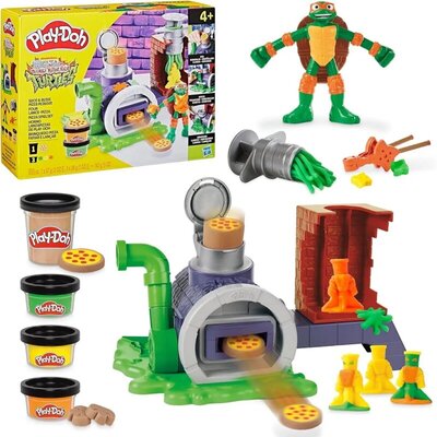 Play-Doh Nindža kornjače Pica Set za oblikovanje – Michelangelo
