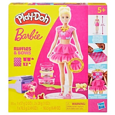 Play-Doh Barbie Ruffles & Bows set za kreativno oblačenje