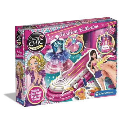 Clementoni Crazy Chic Fashion Collection Set – kreativni modni set za devojčice
