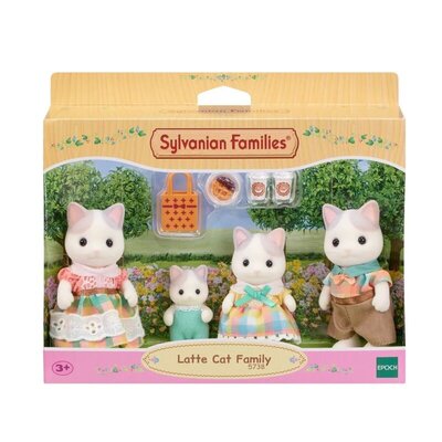 Sylvanian Families – Porodica Latte Mačka, set figura