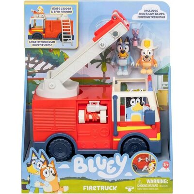 Bluey Vatrogasno Vozilo Firetruck Set sa Figurama
