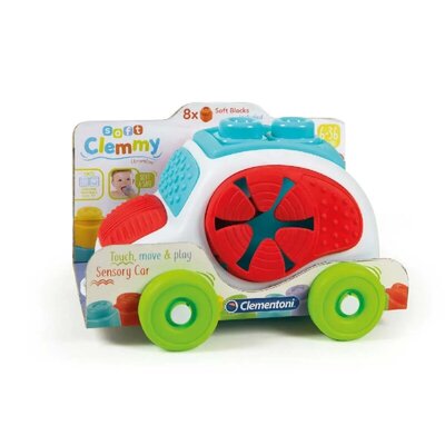Clementoni Clemmy Auto sa gumenim kockicama