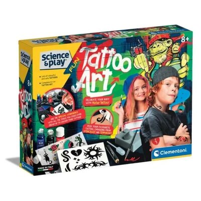 Clementoni kreativni set za tetoviranje