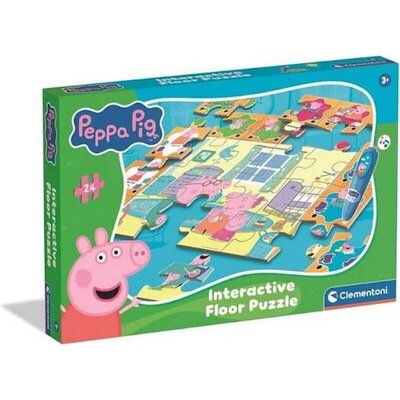 Clementoni Interaktivna podna slagalica Peppa Prase
