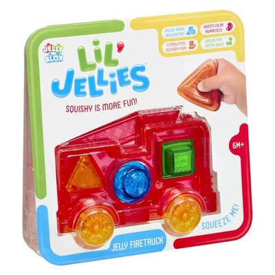 JELLY BLOX Lil Jellies gumena kocka – Vatrogasno vozilo