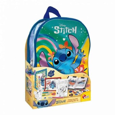 Stitch Kreativni Ranac Pop Up – Lisciani, set za crtanje i ukrašavanje