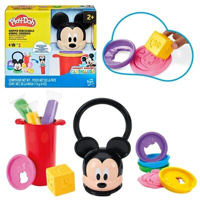 Play-Doh Disney Jr Happy Stackables – set plastelina 4 boje