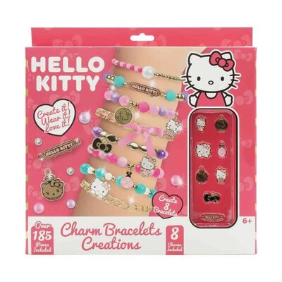 Hello Kitty set za izradu narukvica sa perlama i privescima
