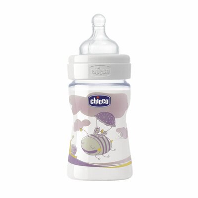 Chicco plastična flašica sa kaučuk cuclom 150ml 6005110