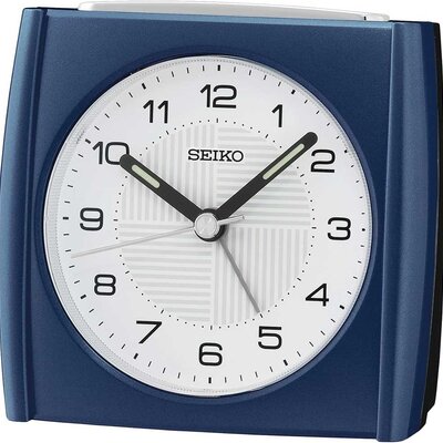 Seiko analogni budilnik QHE205L plavi