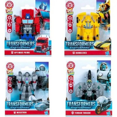 Transformers EarthSpark Smash Changers akciona figura, 12 cm