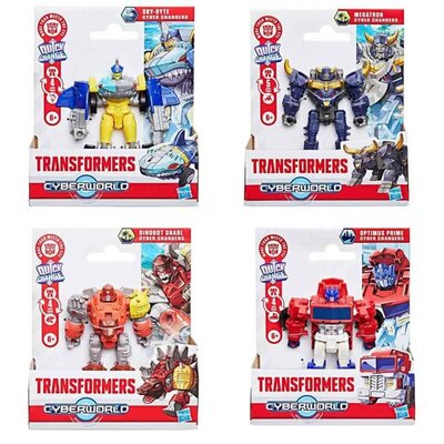 Transformers Cyberworld Cyber Changers Elita-1 akciona figura