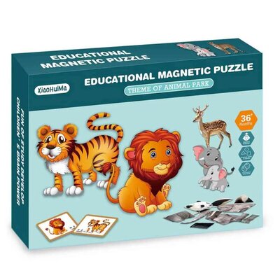 Magnetne puzzle Divlje životinje – Best Luck