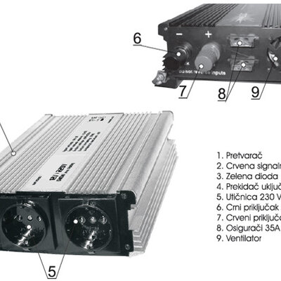Pretvarač napona WSW600 76290060