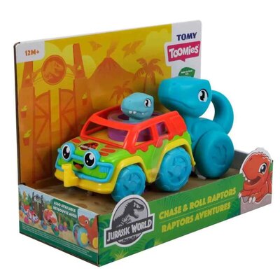 TOMY Chase & Roll Raptors — igračka dinosaurus za bebe