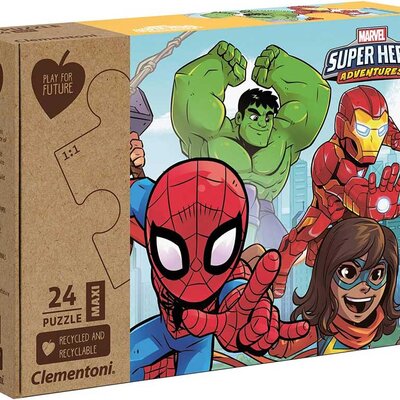 Ekološka maxi puzzle slagalica 24 dela Marvel Superheroji Clementoni 20260