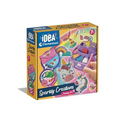 Clementoni Crea Idea Sjajne kreacije Fantasy set – kreativni set za devojčice