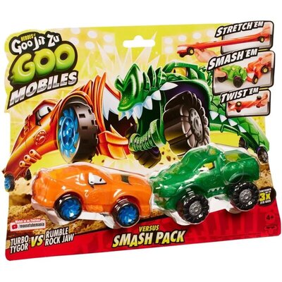 Goo Jit Zu Goomobil Versus Set — Bravlin' Blazagon protiv Treadz Shredz
