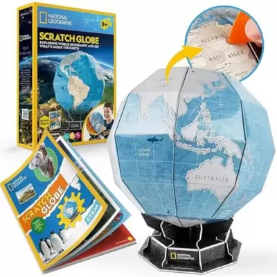 CubicFun 3D Puzzle Globus sa postoljem, 32 elementa