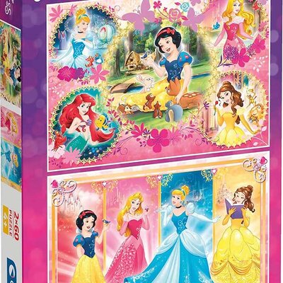 Puzle slagalice 2x60 delova Disney Princess Clementoni 07133