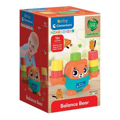 Clementoni Baby Montessori Edukativna Igračka Medvedić za Ravnotežu