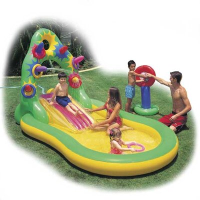 Vodeni centar za igru sa toboganom - Intex (56460)