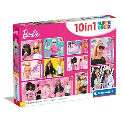 Clementoni Puzzle 10u1 Barbie