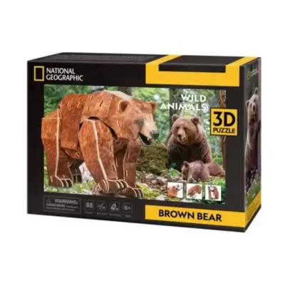 CubicFun 3D Puzzle Mrki Medved