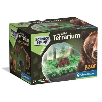 Clementoni Mini Terarijum Medved - edukativna kreativna igračka
