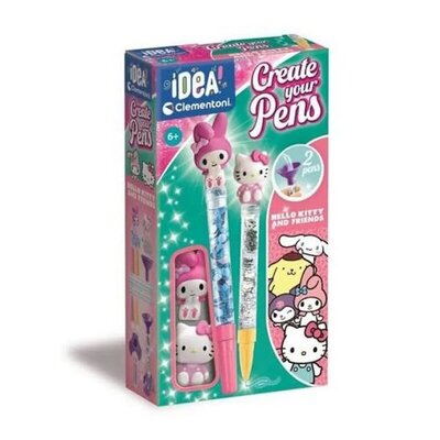 Clementoni Napravi svoje olovke Hello Kitty i My Melody – kreativni set za devojčice