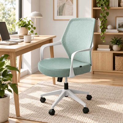 Kancelarijska stolica Nixa mint zelena sa ergonomskim naslonom