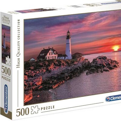 Puzzle slagalica 500 delova Svetionik u Portlandu Clementoni HQC 35049