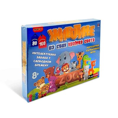 Play Land Društvena igra Životinje iz svih krajeva sveta