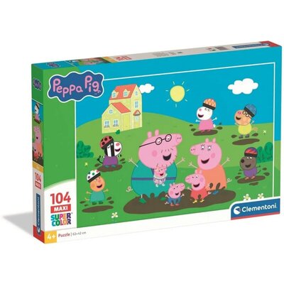 Clementoni Maxi puzla Peppa Prase 104 dela