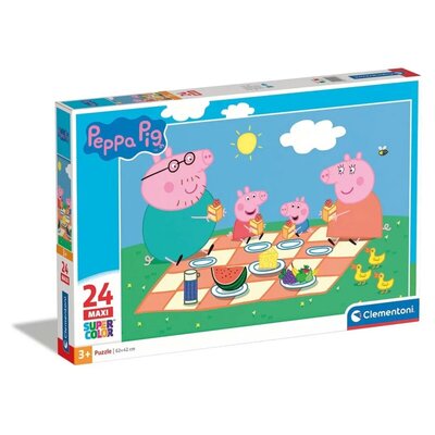 Clementoni Puzzle Peppa Prase Maxi 24 dela