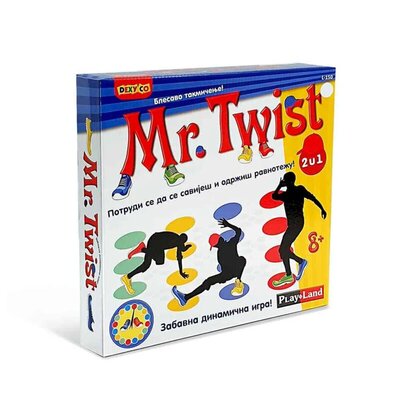 Play Land Mr. Twist – društvena igra Twister 2u1