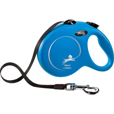 Povodac za pse do 50kg Flexi Classic blue 5m TRIXIE 11722