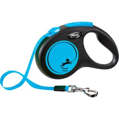 Povodac za pse do 15kg Flexi Neon 5m blue TRIXIE 209312
