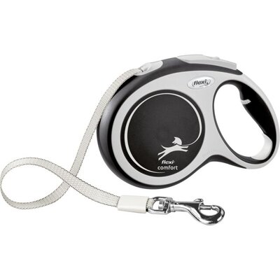 Povodac za pse do 50kg Flexi Comfort 8m black TRIXIE 213701