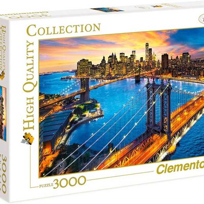 Puzzle slagalica 3000 delova Njujork Clementoni HQC 33546