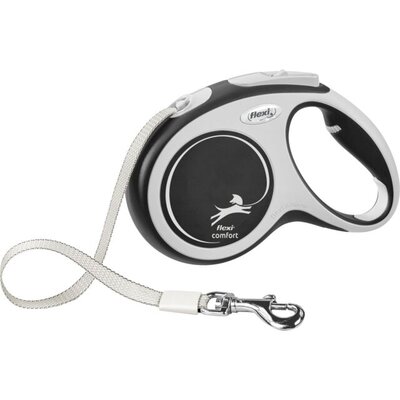 Povodac za pse do 25kg Flexi Comfort 5m black TRIXIE 213501